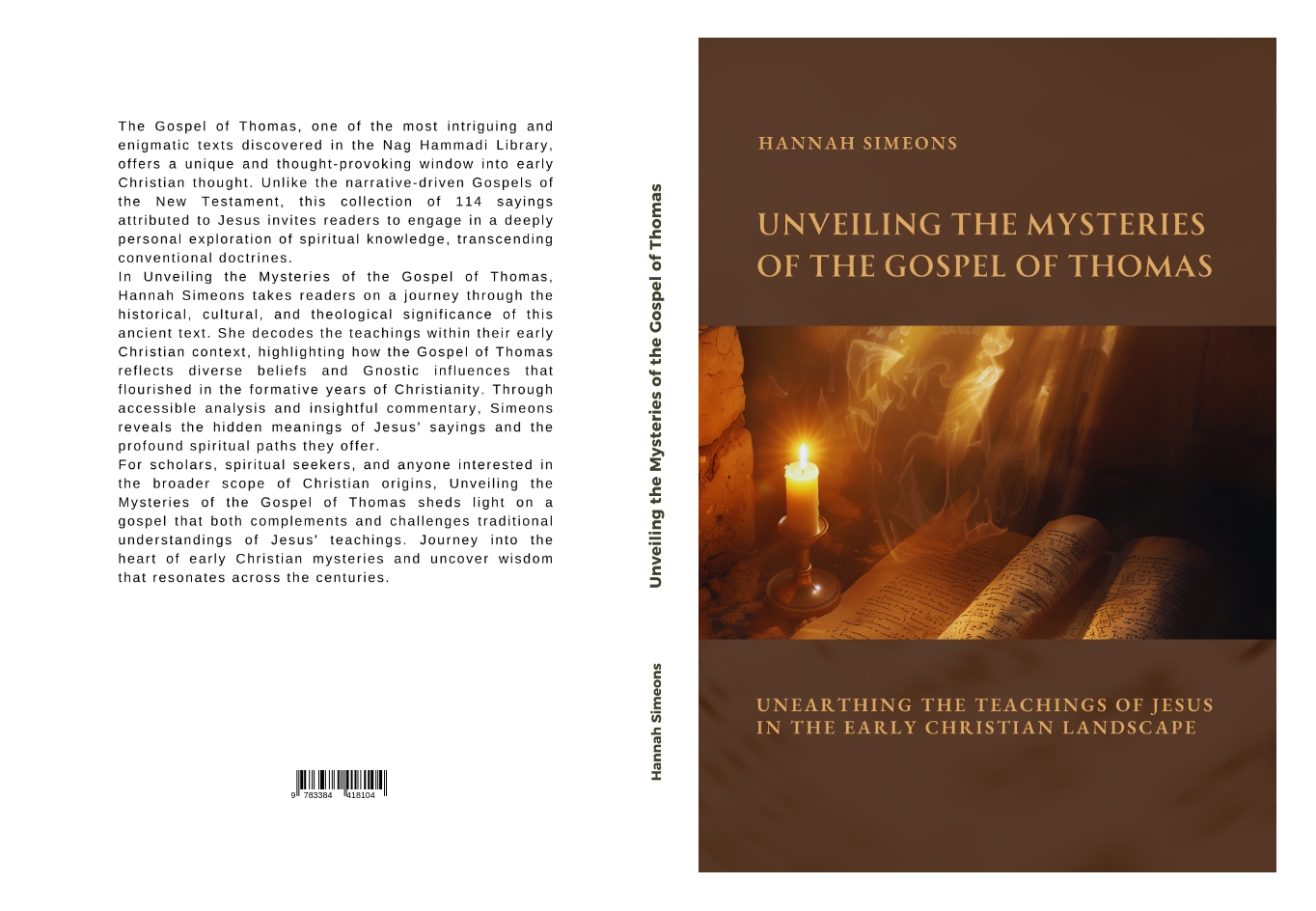 Gesamtes Coverbild Unveiling the Mysteries of the Gospel of Thomas