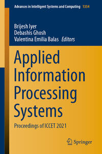 Vorderes Coverbild Applied Information Processing Systems