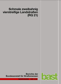 Vorderes Coverbild Schmale zweibahnig vierstreifige Landstraßen (RQ21)