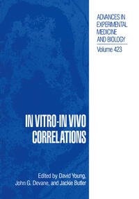 Vorderes Coverbild In Vitro-In Vivo Correlations