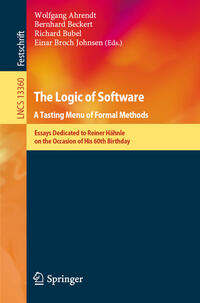 Vorderes Coverbild The Logic of Software. A Tasting Menu of Formal Methods