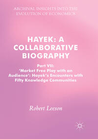 Vorderes Coverbild Hayek: A Collaborative Biography