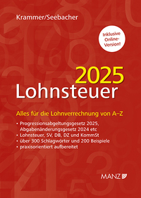 Vorderes Coverbild Lohnsteuer 2025