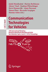 Vorderes Coverbild Communication Technologies for Vehicles