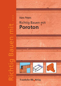 Vorderes Coverbild Richtig Bauen mit Poroton