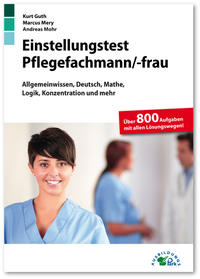 Vorderes Coverbild Einstellungstest Pflegefachmann / Pflegefachfrau