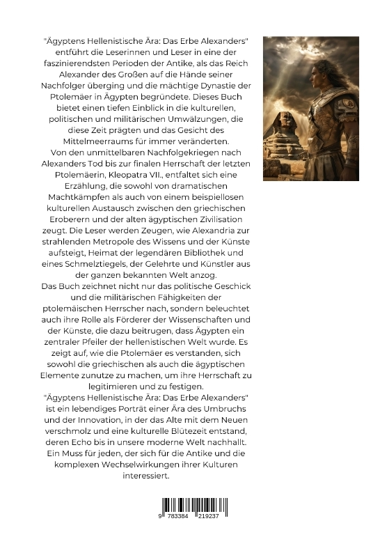 Rückseitencover Ägyptens Hellenistische Ära