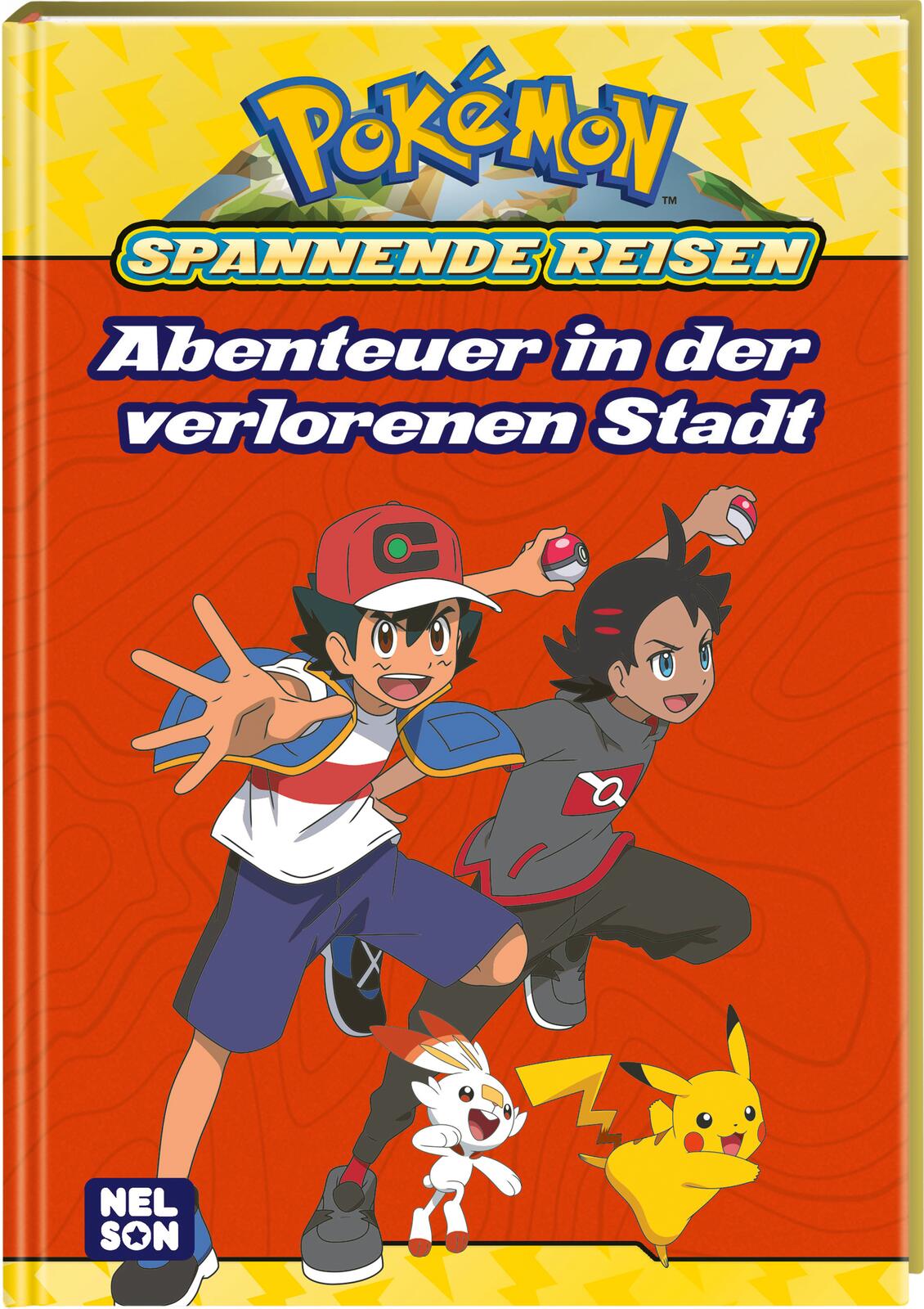 Vorderes Coverbild Pokémon Lesebuch: Spannende Reisen: Abenteuer in der verlorenen Stadt
