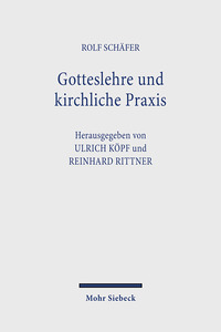 Vorderes Coverbild Gotteslehre und kirchliche Praxis