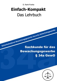 Vorderes Coverbild Sachkundeprüfung gem. § 34a GewO