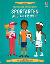 Vorderes Coverbild Mein Anzieh-Stickerbuch: Sportarten aus aller Welt