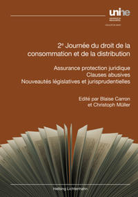 Vorderes Coverbild 2e Journée des droits de la consommation et de la distribution