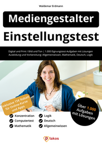 Vorderes Coverbild Einstellungstest Mediengestalter
