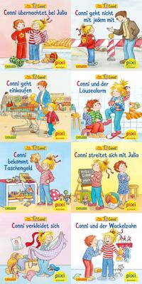 Vorderes Coverbild Pixi-8er-Set 260: Meine Freundin Conni (8x1 Exemplar)