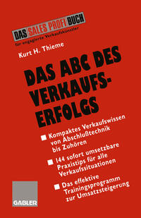 Vorderes Coverbild Das ABC des Verkaufserfolgs