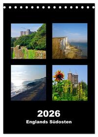 Vorderes Coverbild Englands Südosten 2026 (Tischkalender 2026 DIN A5 hoch), CALVENDO Monatskalender
