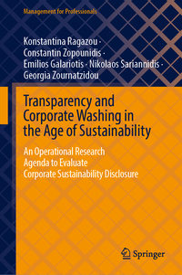 Vorderes Coverbild Transparency and Corporate Washing in the Age of Sustainability