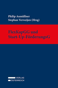 Vorderes Coverbild FlexKapGG und Start-Up-FörderungsG