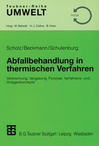 Vorderes Coverbild Abfallbehandlung in thermischen Verfahren