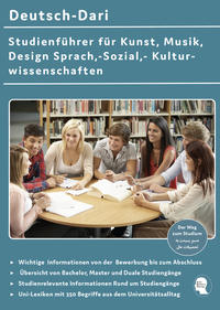 Vorderes Coverbild Interkultura Studienführer für Kunst, Musik, Design, Sprach-, Sozial- und Kulturwissenschaften Deutsch-Dari