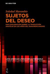 Vorderes Coverbild Sujetos del deseo