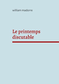 Vorderes Coverbild Le printemps discutable