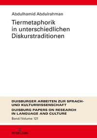 Vorderes Coverbild Tiermetaphorik in unterschiedlichen Diskurstraditionen