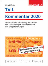 Vorderes Coverbild TV-L Kommentar 2020