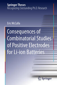 Vorderes Coverbild Consequences of Combinatorial Studies of Positive Electrodes for Li-ion Batteries