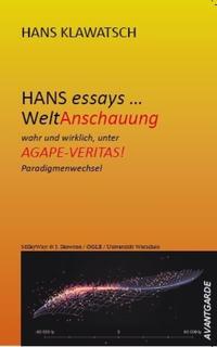 Vorderes Coverbild HANS essays ...