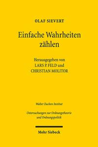 Vorderes Coverbild Einfache Wahrheiten zählen