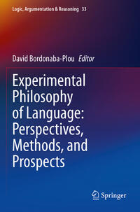 Vorderes Coverbild Experimental Philosophy of Language: Perspectives, Methods, and Prospects