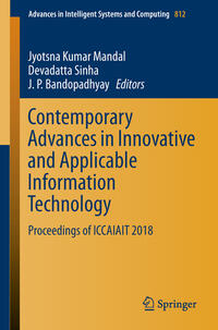 Vorderes Coverbild Contemporary Advances in Innovative and Applicable Information Technology