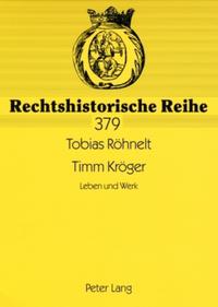 Vorderes Coverbild Timm Kröger
