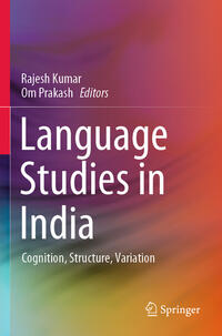 Vorderes Coverbild Language Studies in India