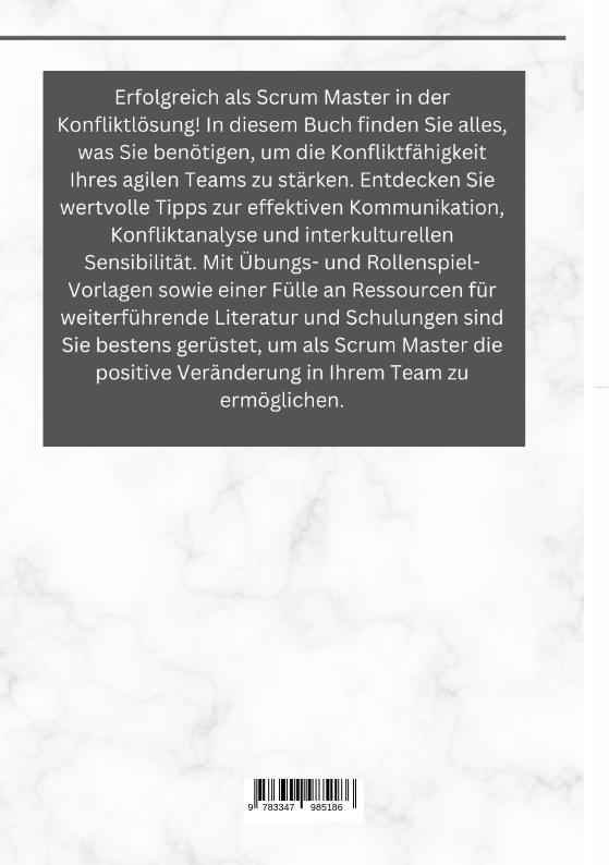 Rückseitencover Konflikte meistern