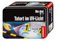 Vorderes Coverbild Die drei ??? Tatort im UV-Licht