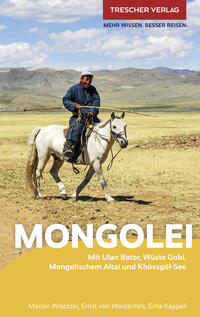 Vorderes Coverbild TRESCHER Reiseführer Mongolei