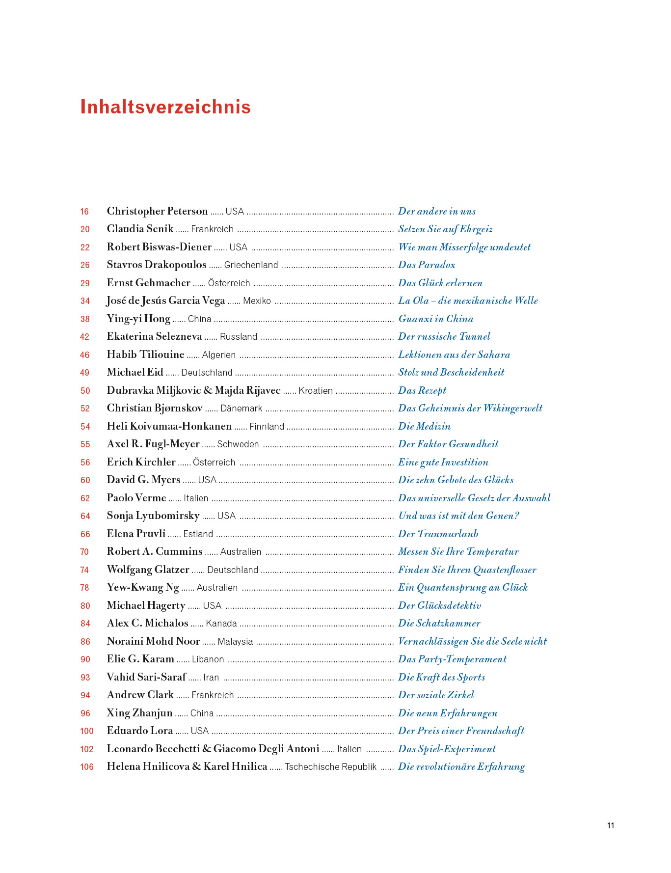Beispielinhalt (Bild) Glück.