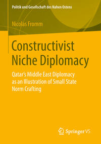 Vorderes Coverbild Constructivist Niche Diplomacy