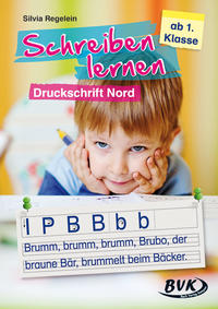 Vorderes Coverbild Schreiben lernen – Druckschrift Nord