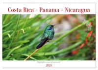 Vorderes Coverbild Costa Rica - Panama - Nicaragua (Wandkalender 2025 DIN A2 quer), CALVENDO Monatskalender