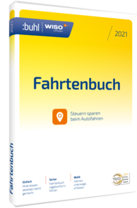 Vorderes Coverbild WISO Fahrtenbuch 2021