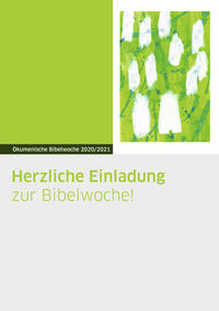 Vorderes Coverbild Plakat zur Bibelwoche