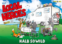 Vorderes Coverbild Local Heroes / Halb so wild