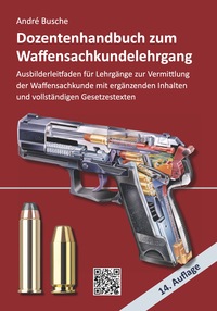 Vorderes Coverbild Dozentenhandbuch zum Waffensachkundelehrgang