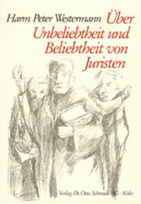 Vorderes Coverbild Über Unbeliebtheit und Beliebtheit von Juristen