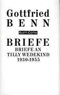 Vorderes Coverbild Briefe an Tilly Wedekind 1930-1955 (Briefe)