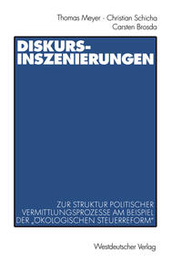 Vorderes Coverbild Diskurs-Inszenierungen