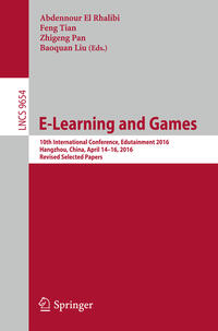 Vorderes Coverbild E-Learning and Games